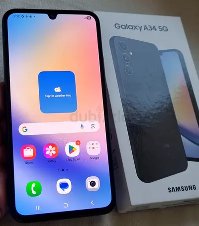 Samsung A34 5G Middle East
2 Sim Physical 
Condition like new all OK no any issues