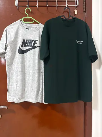 Nike and Essentials Fear of $% T-shirt Set