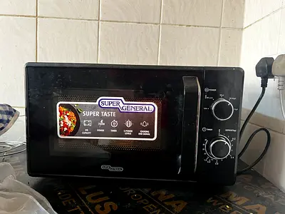 8 months Used Super General Microwave Oven - Good Working Condition