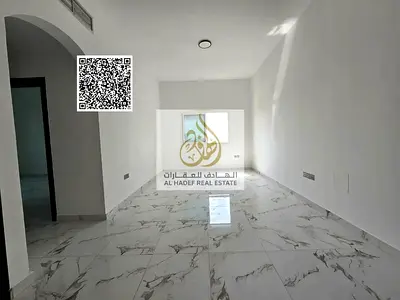 One-bedroom apartment with a living room, annual rent, private rooftop terrace, and parking space.