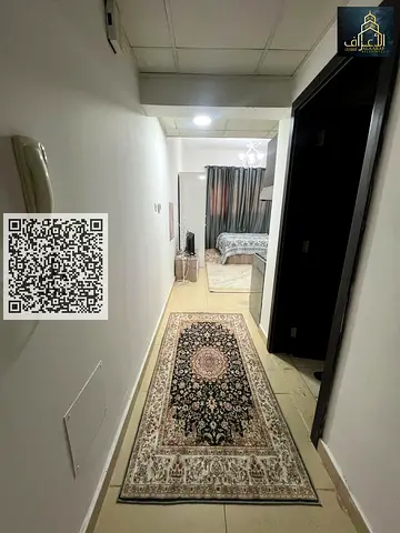 استوديو للإيجار بأبراج الياسمين موقع مميز وقريب من دبي والشارقة