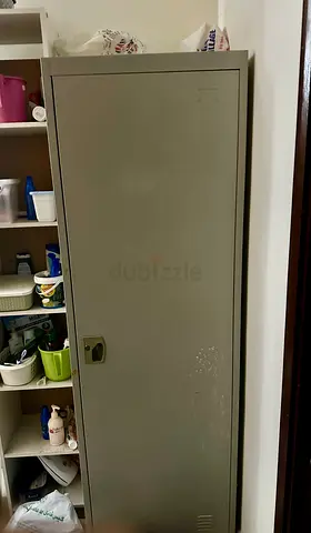Single-door Metal Storage Cabinet / Locker - Good Condition