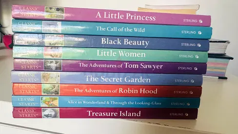 Set of Classic Childrens Novels (10 Titles) — Sterling Classic Starts