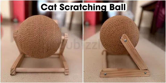 Cat Scratching Ball