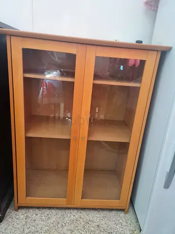 Book shelf with doors