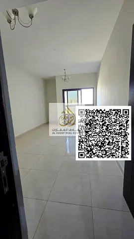 2BR apartment in Al Jurf 3, central AC, 2 baths, balcony, large space, prime location near services, mosque, China Market, 40K, 4 or 6 payments plan..