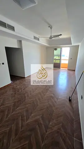 Two bedrooms and a large living room, 3 bathrooms in Al Muwaihat 3, near Mohammed Bin Zayed Road, Ajman