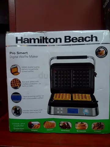 Hamilton Beach Pro Smart Digital Waffle Maker