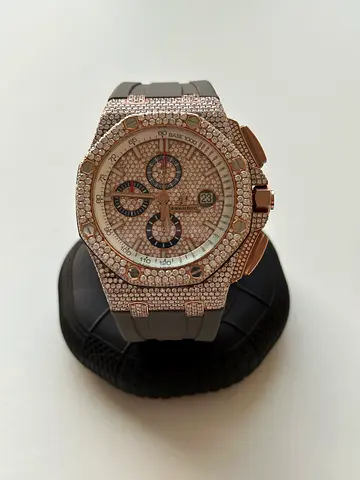 Audemars Piguet Royal Oak OS | Full VVS1 HTHP Lab Dia | 1:1 A++ Clone | No Box, No Papers
