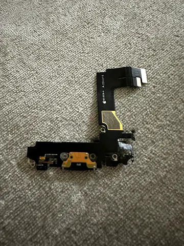 iPhone 13 mini charging port and microphone flex cable replacement original part