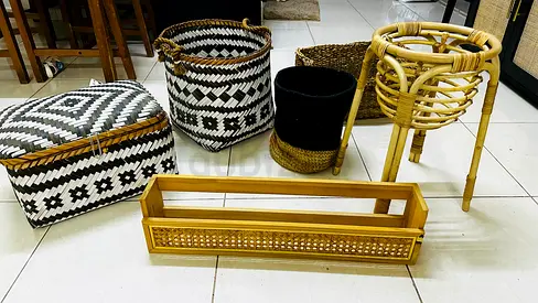 Rattan decors