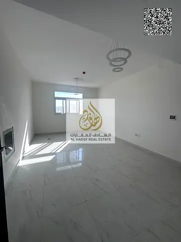 غرفتين وصالة للإيجار في الجرف 3 | قريب محمد بن زايد | 36,000 درهم