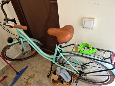 Comfort City Bike - Light Mint, Single Speed, excellent Condition like new