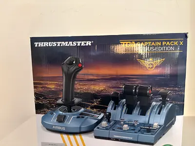 Thrustmaster TCA Captain Pack X Airbus Edition - Joystick + Throttle (Like New Box)