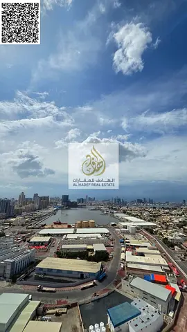 غرفة وصالة للإيجار | مشيرف – قريب سيتي سنتر عجمان | إطلالة مفتوحة على الخور | 2 حمام | 2 بلكونة | باركينج داخل التاور | مساحات واسعة | تاني ساكن | 4 أ