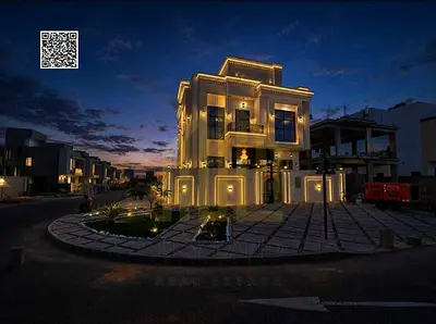 Luxury corner villa - 3 floors - in a prime location - close to all amenities - excellent finishing - the best in Ajman - registration fees included