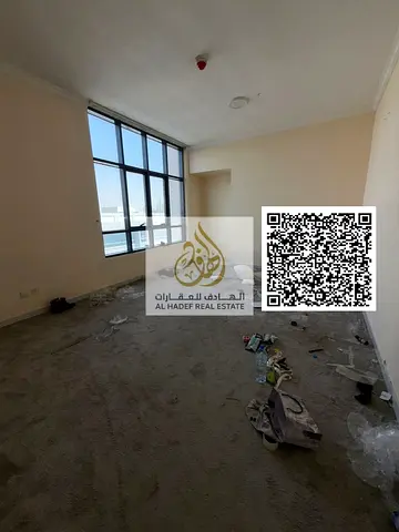 غرفتين وصالة بالحميدية 2 مقابل محكمة عجمان، 3 حمامات وبلكونة، مع جيم ومسبح وباركن، قريب من نستو والجامعة، الإيجار 50 ألف. مساحه كبيره جدا تشطـيـب راقي