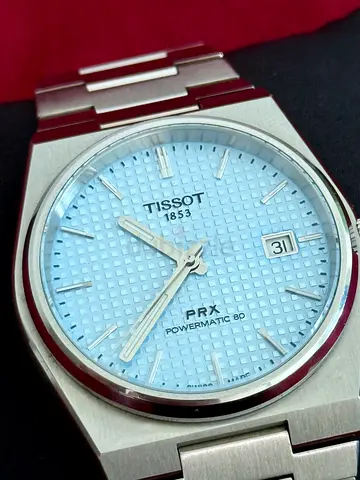Tissot PRX Powermatic 80 - Ice Blue Dial - 2026 - 40mm full set in brand new condition