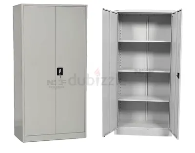 New Home Furniture NHF-GK-10- 2 Door Wardrobe H185 x W90 x D40 cm, Lockable Cabinet.