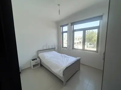 Simple Wooden Double Bed with Mattress — Good Condition