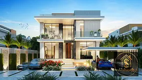 4BR Villa | Private Pool | Marina & Beach Views | DAMAC Islands 2 Cuba