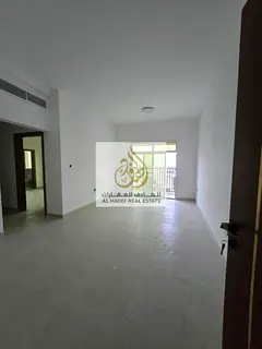 Annual rent in Ajman, Al Muwaihat 3 area, near Saudi German Hospital. New family building, first occ