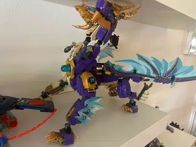 NO MINIFGURES. Arc dragon of focus Lego ninjago