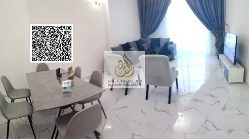 Two-bedroom apartment with a living room for sale, installments remaining with the developer, immediate occupancy.