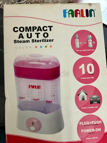 Farlin Compact Auto Steam Sterilizer - used, works fine