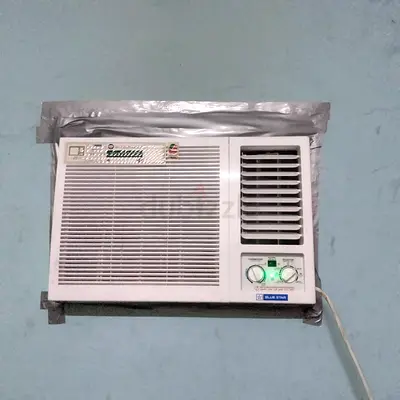 Used Blue Star Window Air Conditioner - Good Working Condition