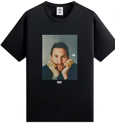Kith X Messi collectible football graphic limited edition