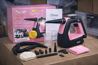 Swan 9-in-1 Handheld Steam Cleaner