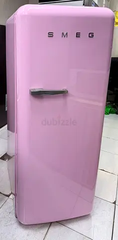 SMEG Retro Pink Refrigerator – Luxury Italian Fridge