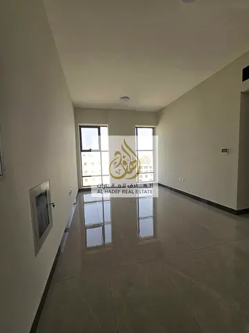 For rent in Ajman, brand new building, first occupancy, in Al Jurf 3