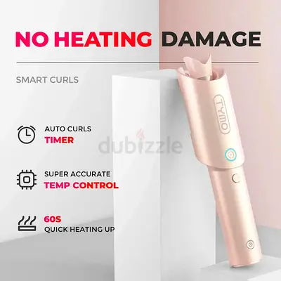Tymo CurlPro (Rose Gold) Automatic hair curler