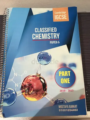 Classified chemistry O-Level IGCSE Cambridge extended paper 6 part 1 for years 2010-2015