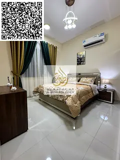 🙏 One bedroom and living room, second occupancy, Al Rawda 🙏 ✅ Sheikh Ammar Street, behind Sh