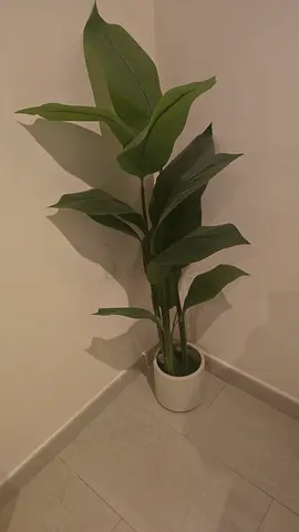 4ft artificial plant and ceramic pot