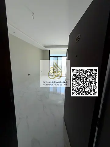 Brand new 2BR in Al Hamidiya, 2 baths + balcony, super deluxe, large size. Near court, university & police. AED 45K, 4/6 cheques, security cheque requ