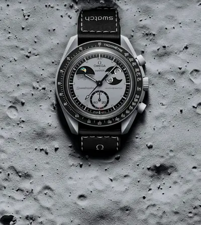 Omega x Swatch MoonSwatch Speedmaster -  Gray Dial Master Copy watch (with box)