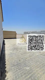 Two-bedroom apartment with a living room and majlis in Rawda 3, featuring a private rooftop, free ac