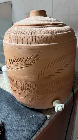 Traditional Clay Water Dispenser (Handmade) - Good Condition