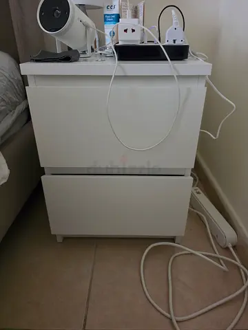 2 x IKEA bedside cabinets