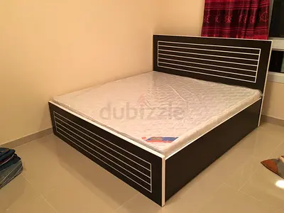 Double bed storge with mattress