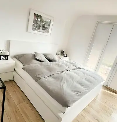 Ikea bed and mattress/ king size