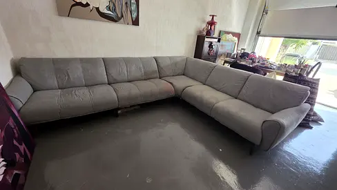 Natuzzi Editon corner sofa
