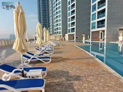 For rent One bedroom and living room in Corniche Residences Very spacious with gym swimming pool par