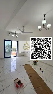 One-bedroom apartment for rent in Al Nuaimiya 1, Ajman, on Al Ittihad Street. Fully renovated, 2 bat