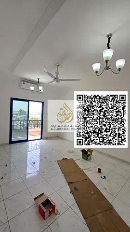 شقة غرفة وصالة للإيجار في النعيمية 1 على شارع الاتحاد بعجمان، متجددة بالكامل، 2 حمام وبلكونة وصالة منفصلة، قريبة من أسواق الإمارات، السعر 32,000 درهم