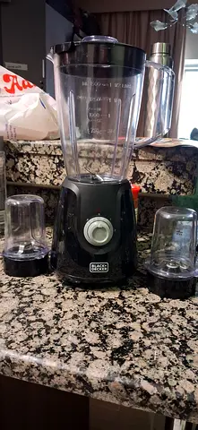 BLACK+DECKER BX440-B5 — 1.5L Blender with 2 Mills, 400W
